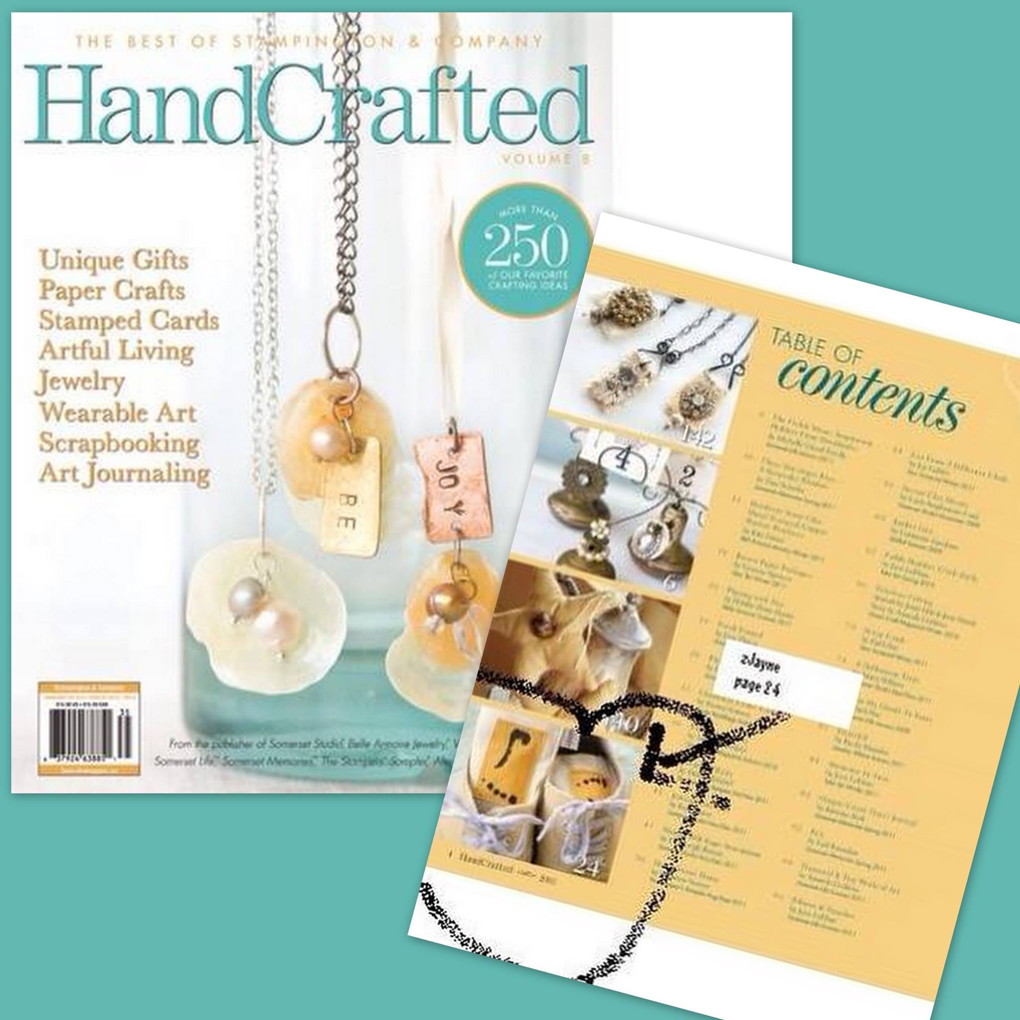 Handcrafted magazine