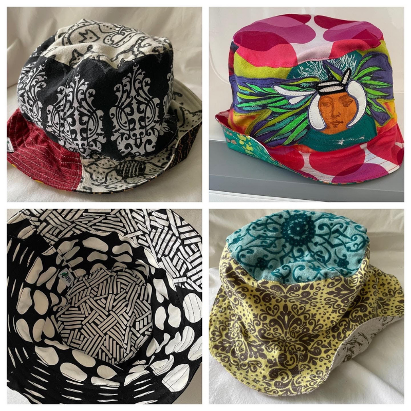 Upcycle Bucket Hat | Sun Hats | Eco-Friendly | Sustainable Fashion